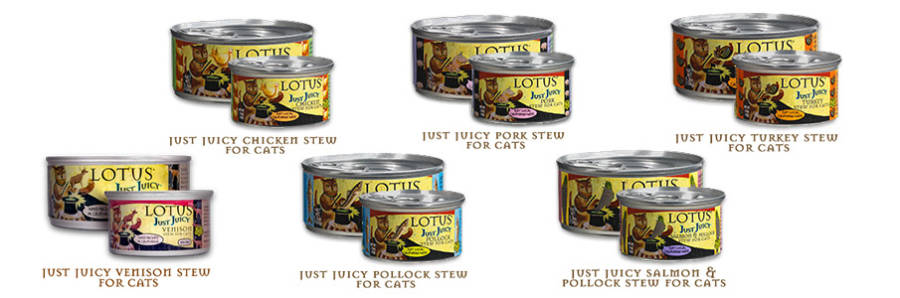 Lotus Just Juicy Canned Cat Food